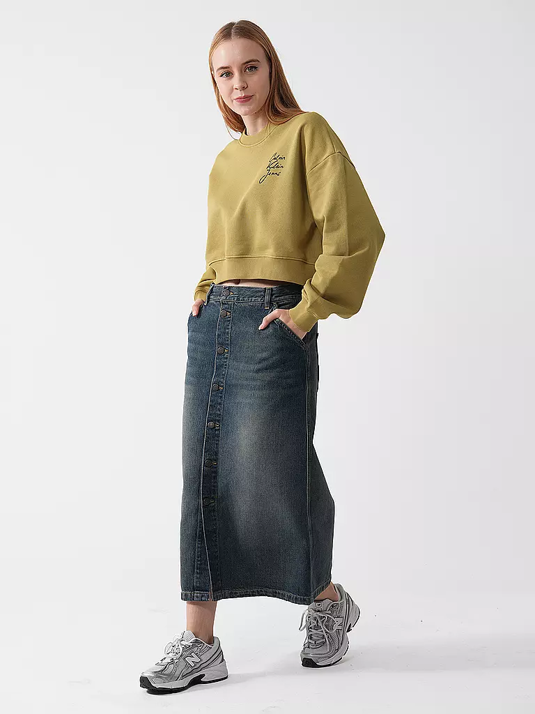 CALVIN KLEIN JEANS | Sweater  | olive