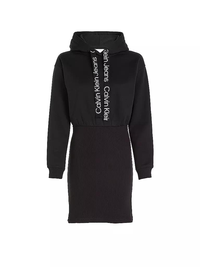 CALVIN KLEIN JEANS | Sweatkleid  | schwarz