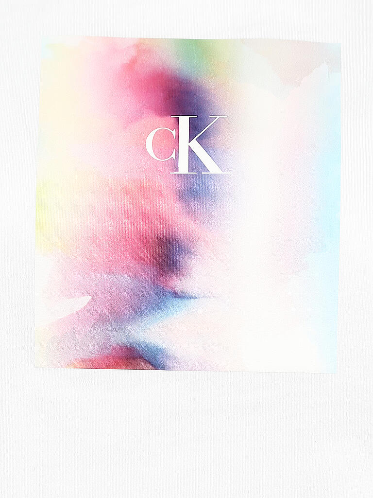 CALVIN KLEIN JEANS | T Shirt Cropped Pride | weiß