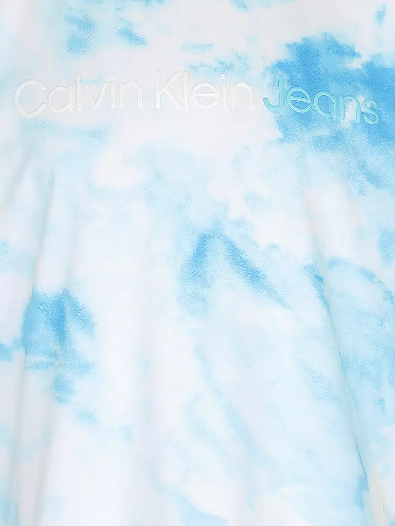 CALVIN KLEIN JEANS | T Shirt Summer Splash | blau