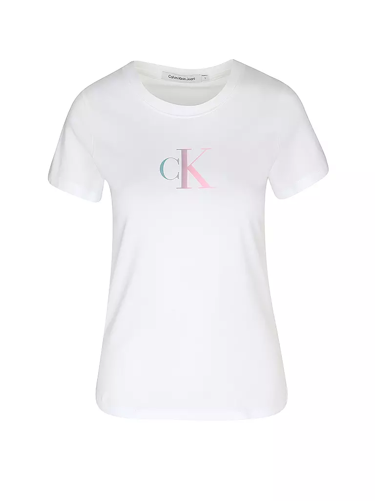 CALVIN KLEIN JEANS | T-Shirt  | weiss