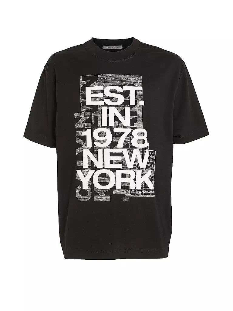 CALVIN KLEIN JEANS | T-Shirt  | schwarz