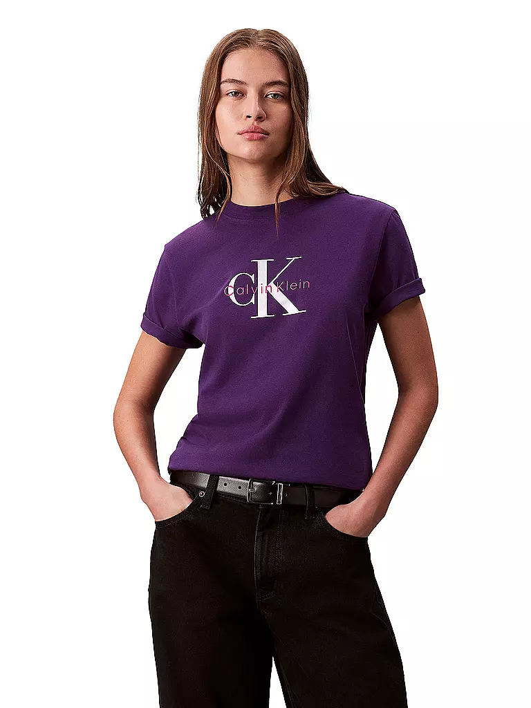 CALVIN KLEIN JEANS | T-Shirt  | lila