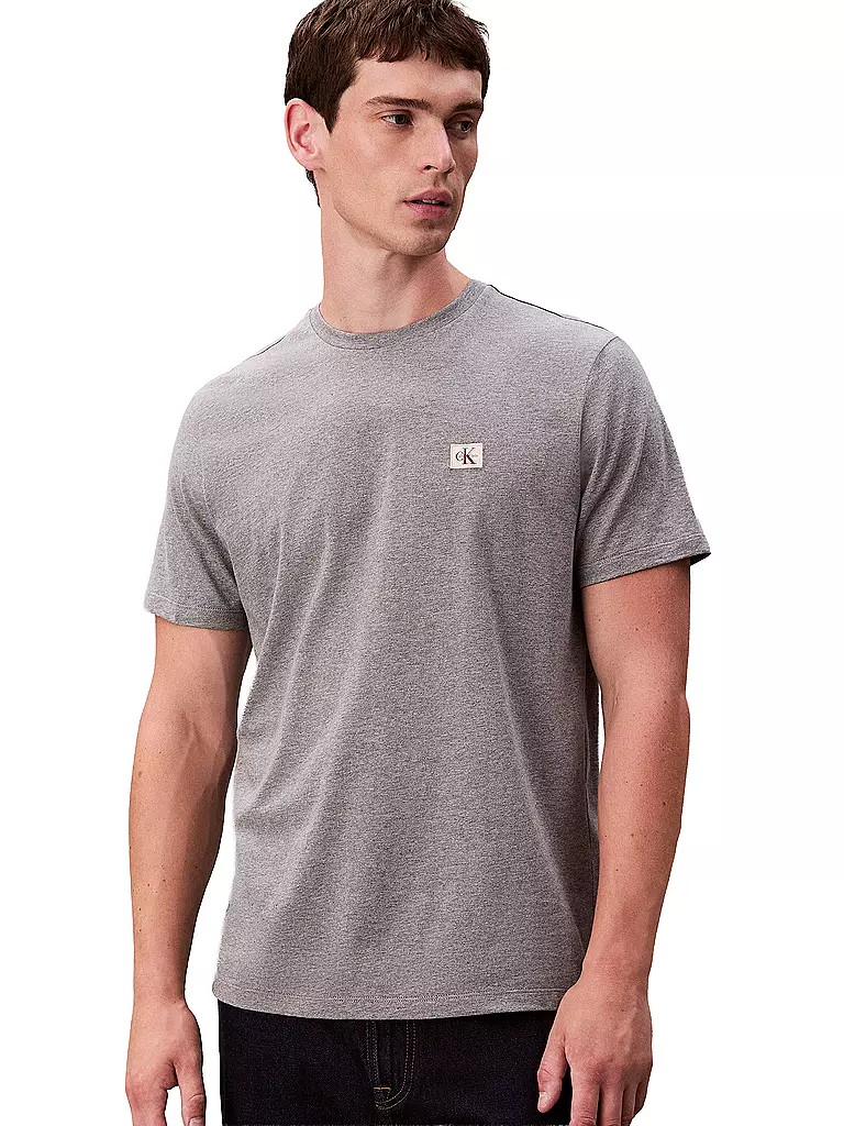 CALVIN KLEIN JEANS | T-Shirt  | grau