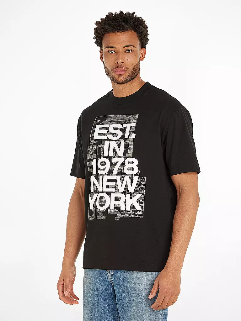 CALVIN KLEIN JEANS | T-Shirt  | schwarz