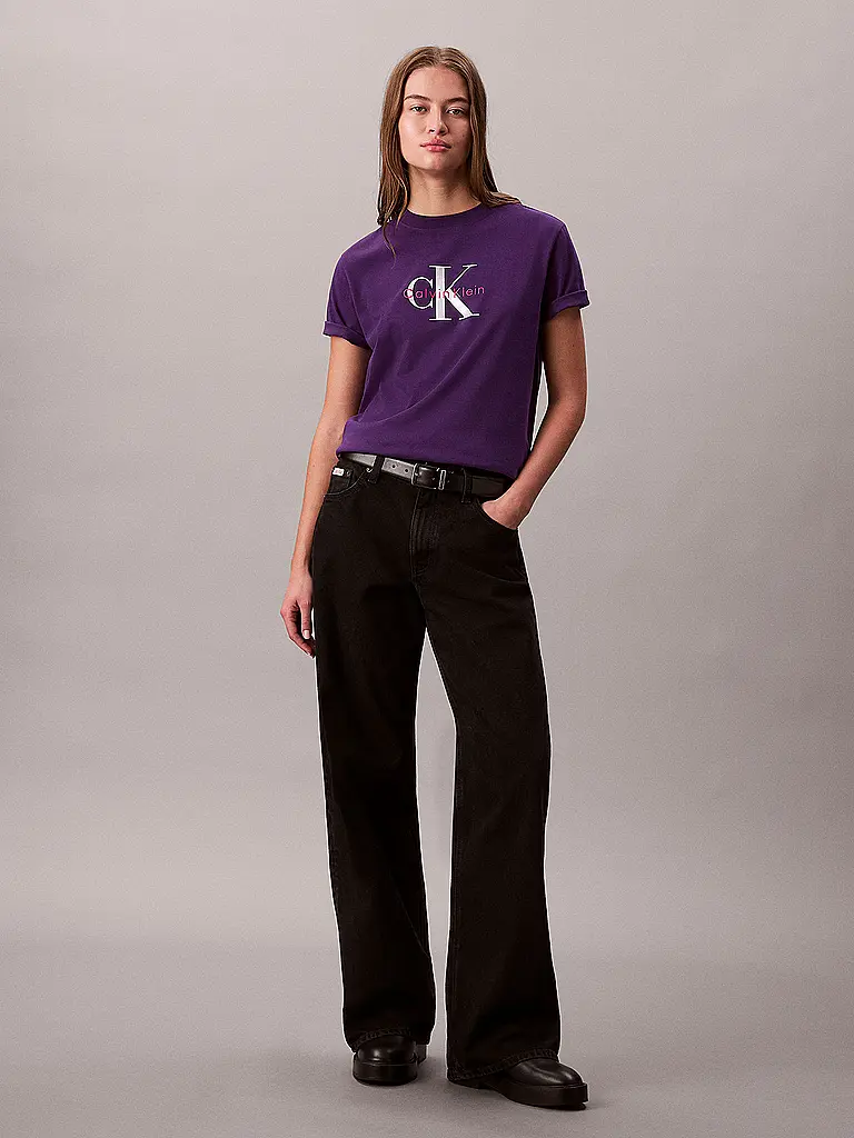 CALVIN KLEIN JEANS | T-Shirt  | lila