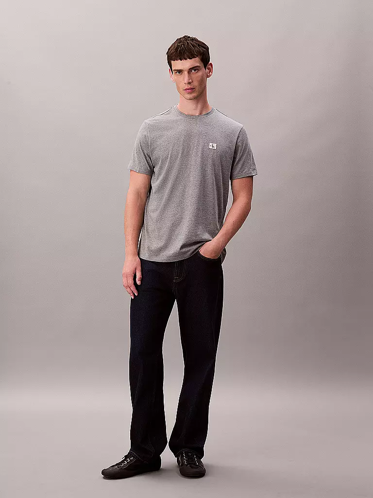 CALVIN KLEIN JEANS | T-Shirt  | grau