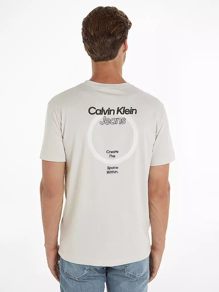 CALVIN KLEIN JEANS | T-Shirt  | grau