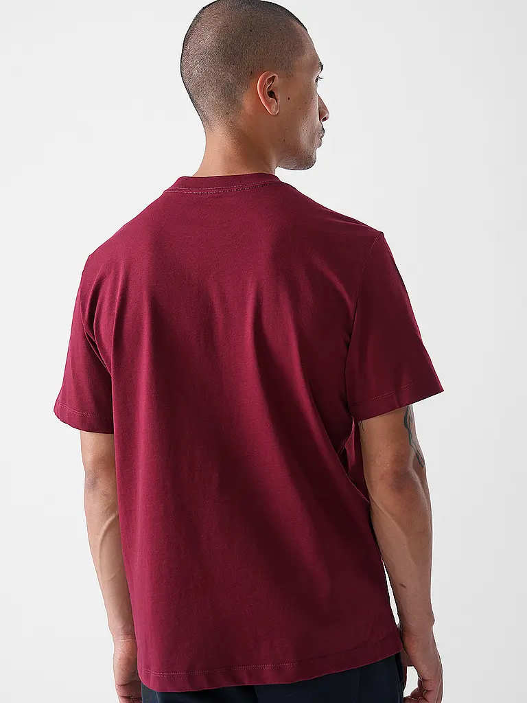 CALVIN KLEIN JEANS | T-Shirt  | dunkelrot