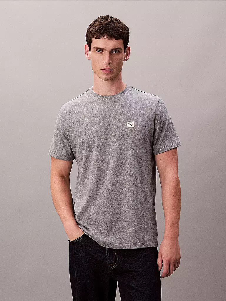 CALVIN KLEIN JEANS | T-Shirt  | grau