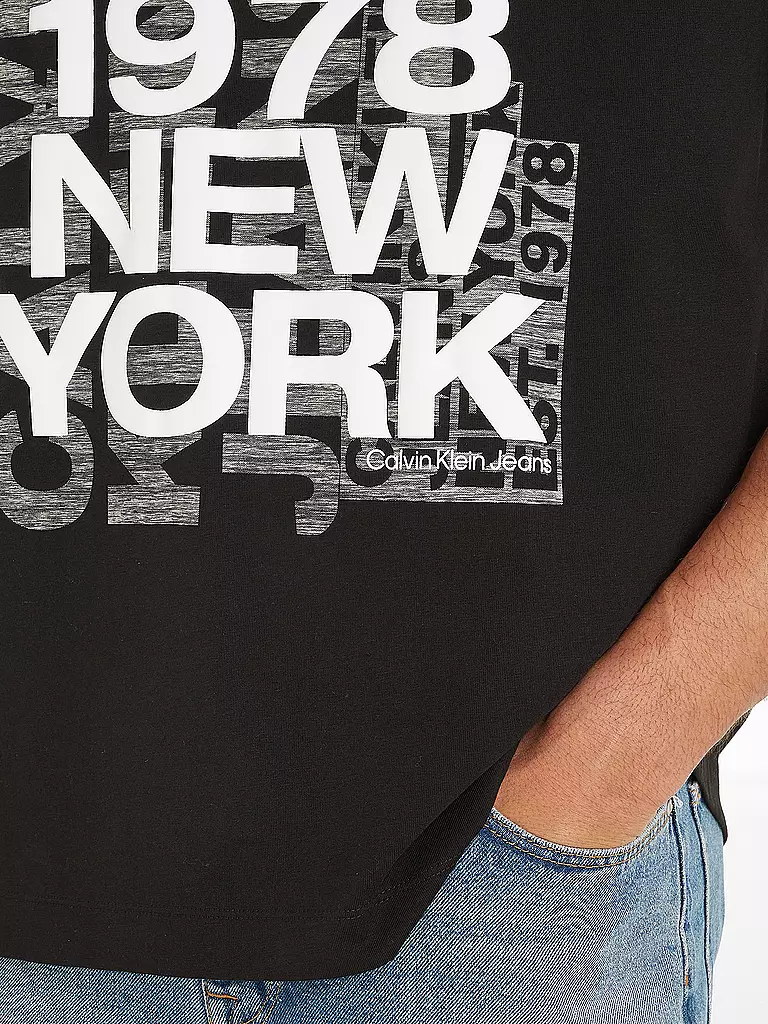 CALVIN KLEIN JEANS | T-Shirt  | schwarz