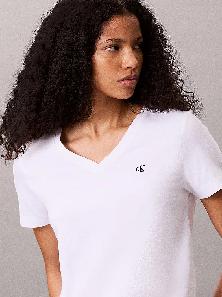 CALVIN KLEIN JEANS | T-Shirt  | weiss