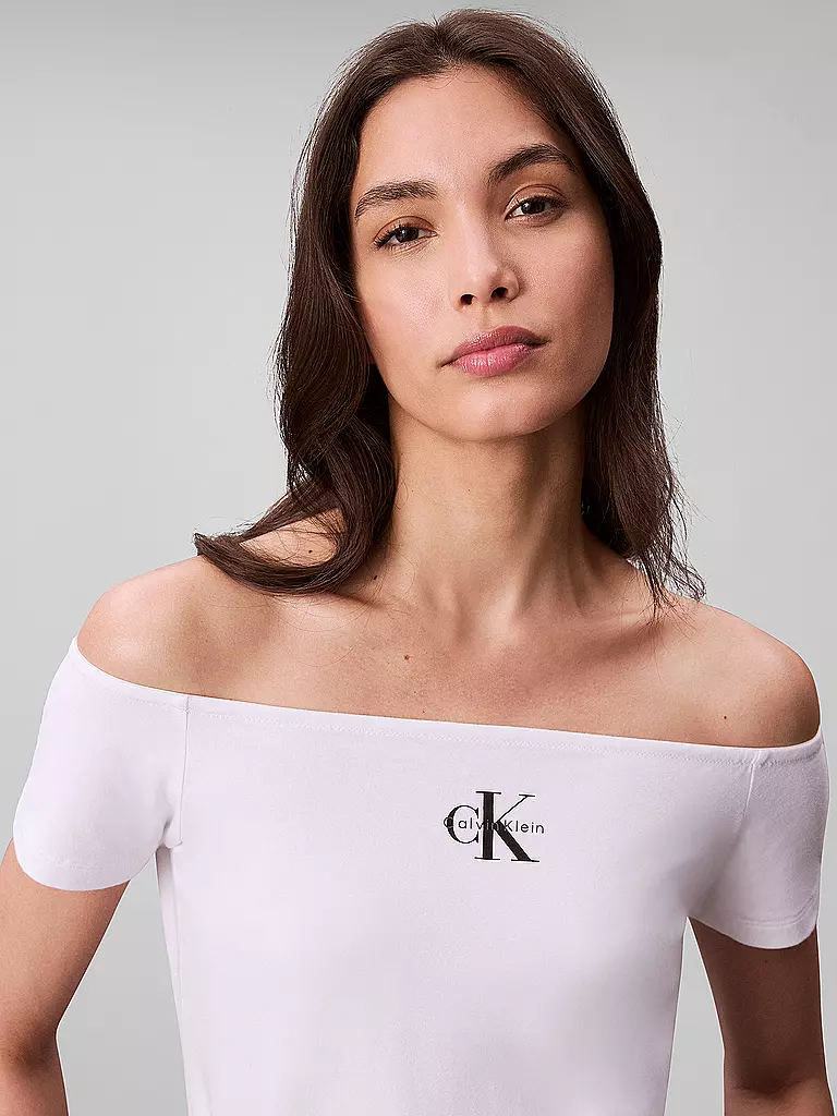 CALVIN KLEIN JEANS | T-Shirt  | weiss