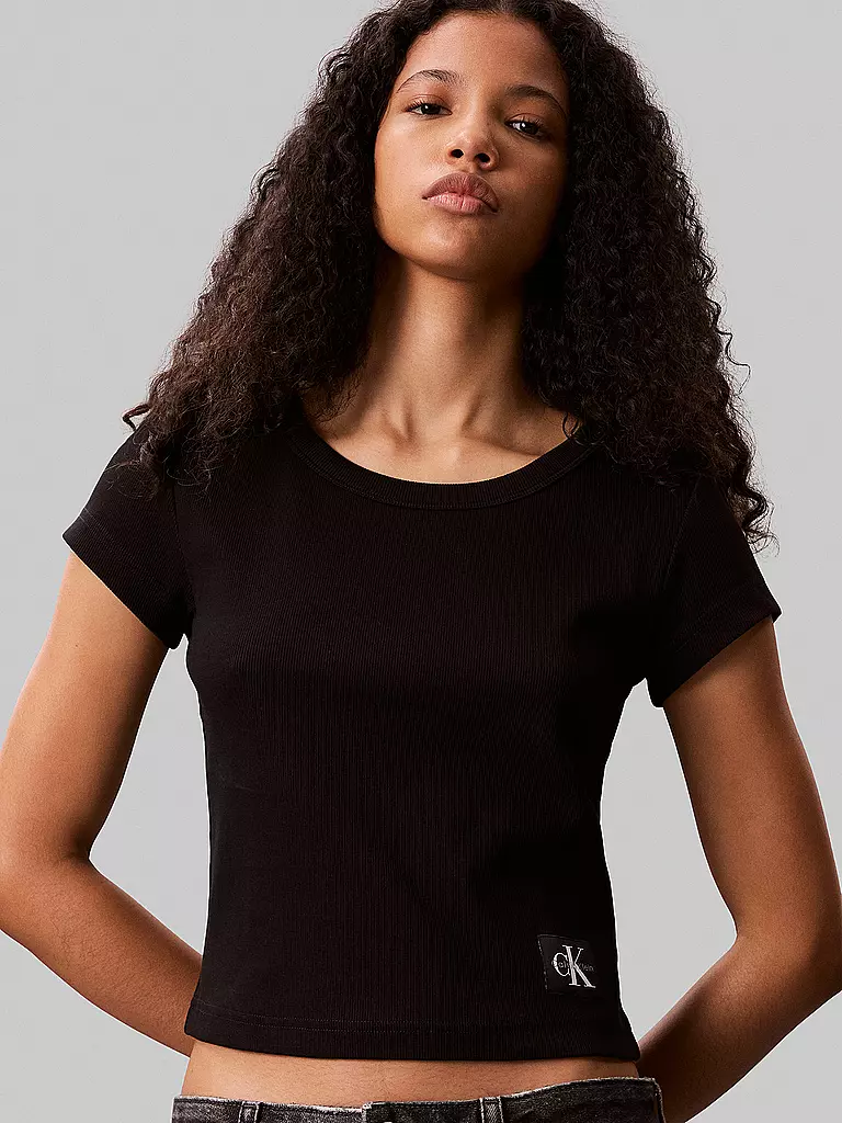 CALVIN KLEIN JEANS | T-Shirt  | schwarz