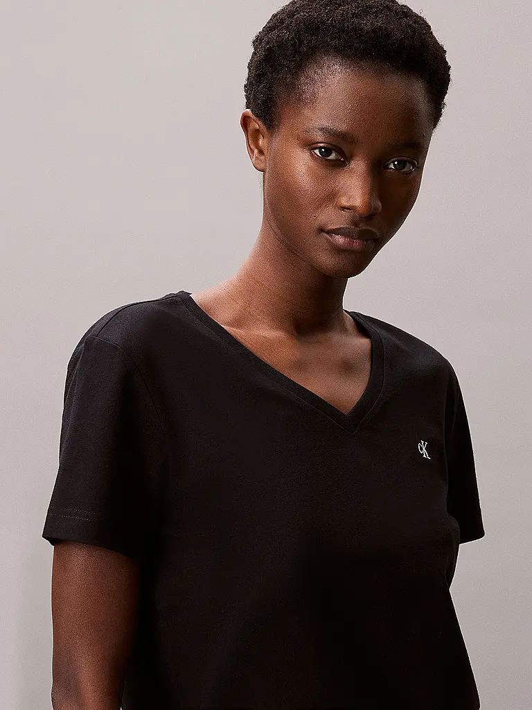 CALVIN KLEIN JEANS | T-Shirt  | schwarz