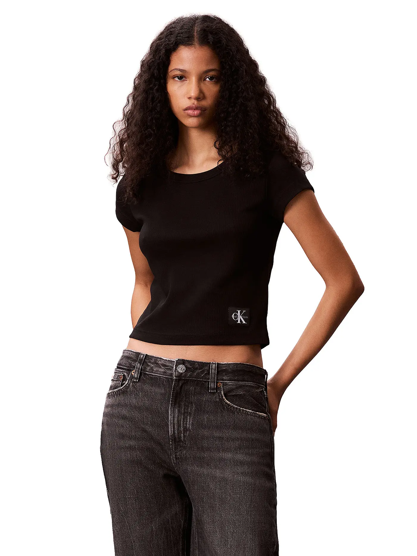 CALVIN KLEIN JEANS | T-Shirt  | schwarz