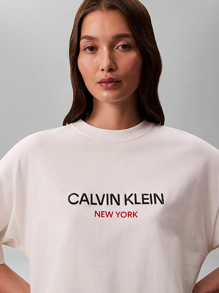 CALVIN KLEIN JEANS | T-Shirt  | Weiss