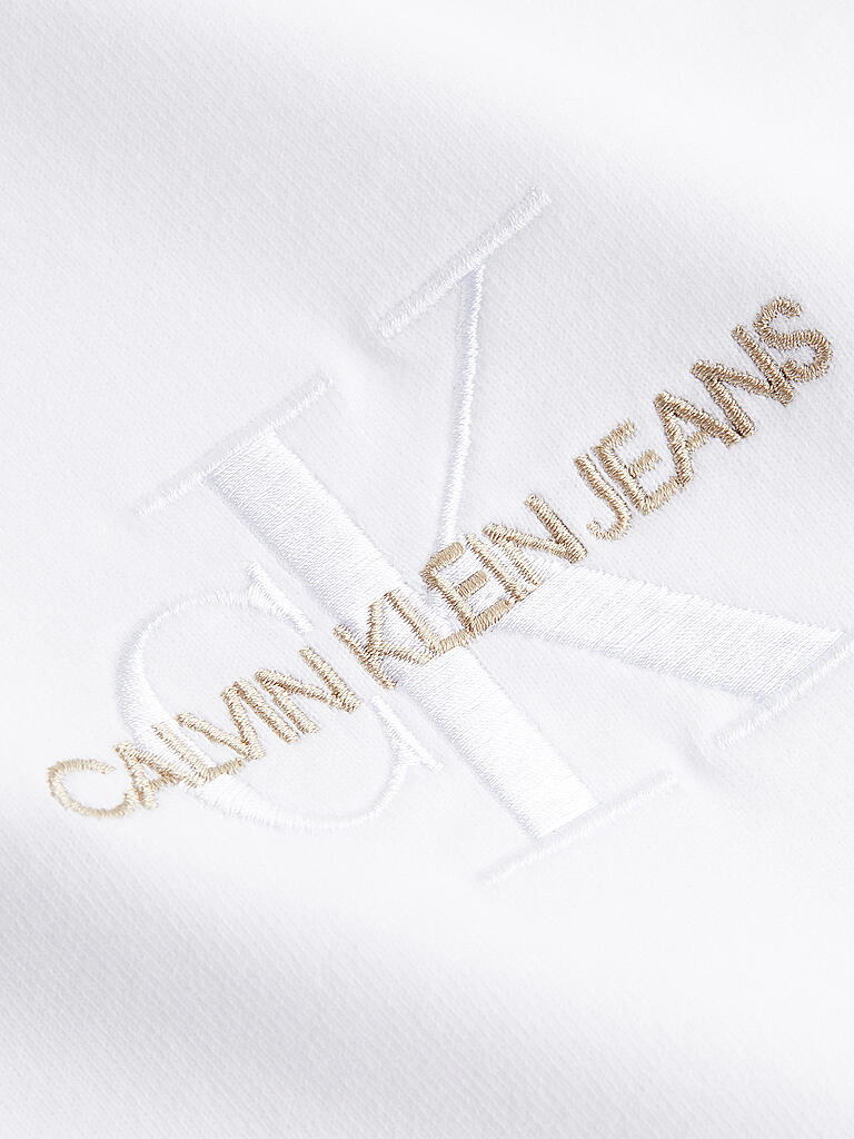 CALVIN KLEIN JEANS | T-Shirt Oversized Fit | weiß