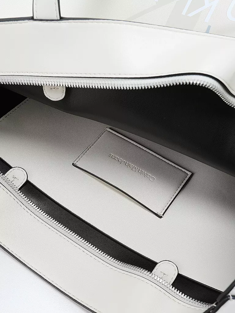 CALVIN KLEIN JEANS | Tasche - Shopper Mono | creme