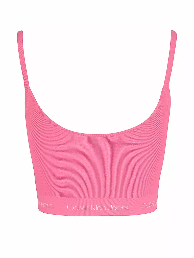 CALVIN KLEIN JEANS | Top Cropped Fit  | pink