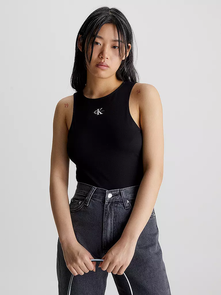 CALVIN KLEIN JEANS | Top | schwarz