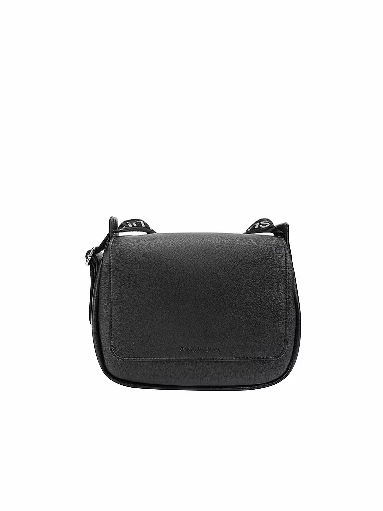 CALVIN KLEIN JEANS | Umhängetasche - Crossbody Flap Ultralight | schwarz