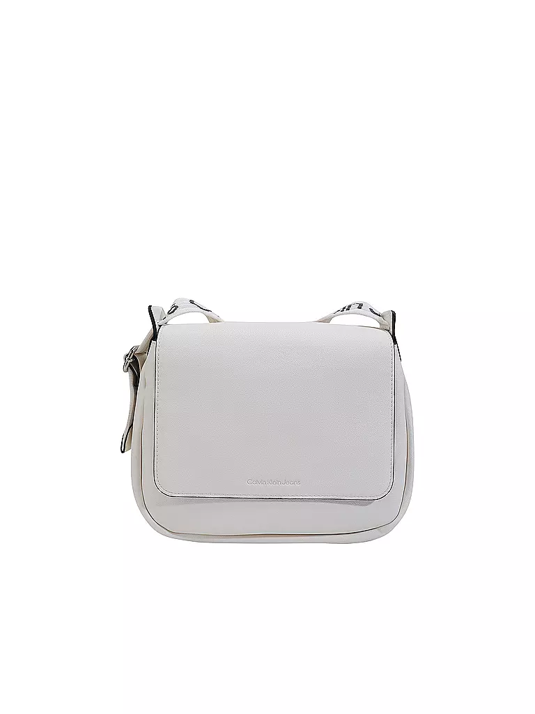 CALVIN KLEIN JEANS | Umhängetasche - Crossbody Flap Ultralight | creme