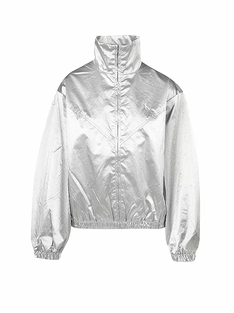 CALVIN KLEIN JEANS | Windbreaker  | silber