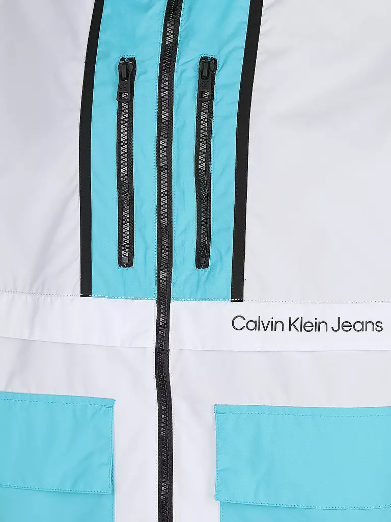 CALVIN KLEIN JEANS | Windbreaker  | weiss
