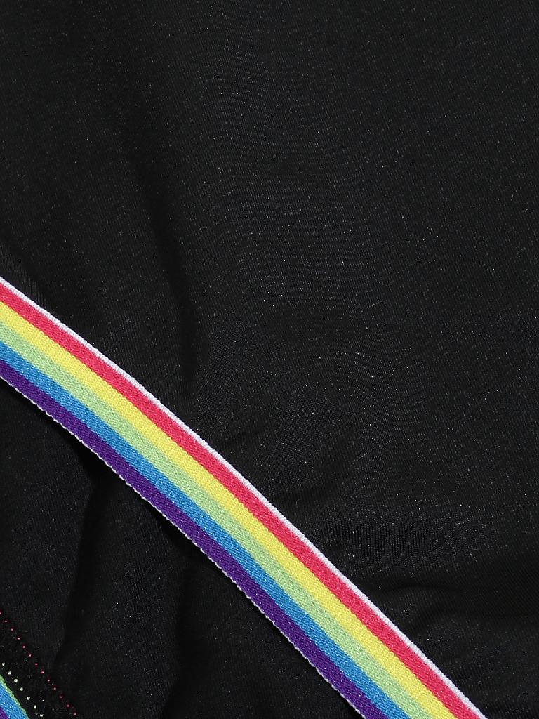 CALVIN KLEIN | Badeanzug " Rainbow " | schwarz