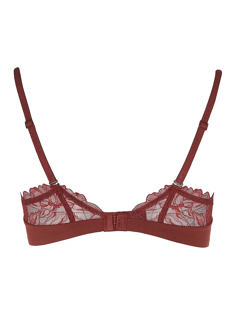 CALVIN KLEIN | BH mit Bügel red | dunkelrot