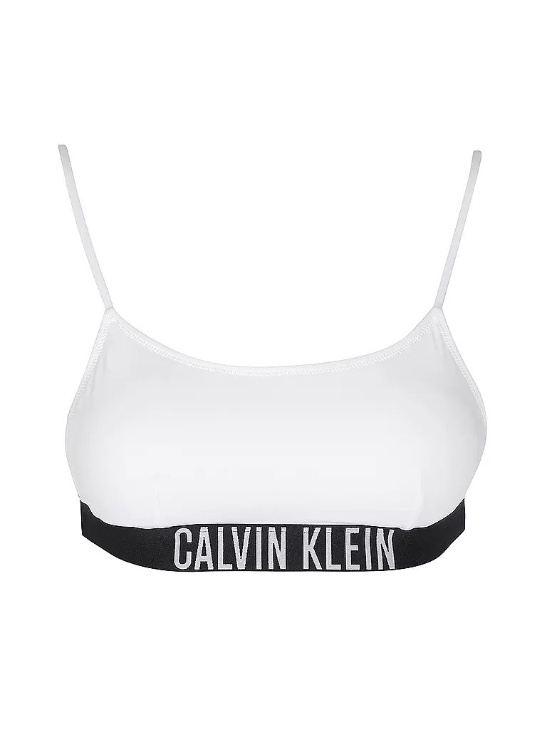 CALVIN KLEIN | Bikini Bralette | weiss