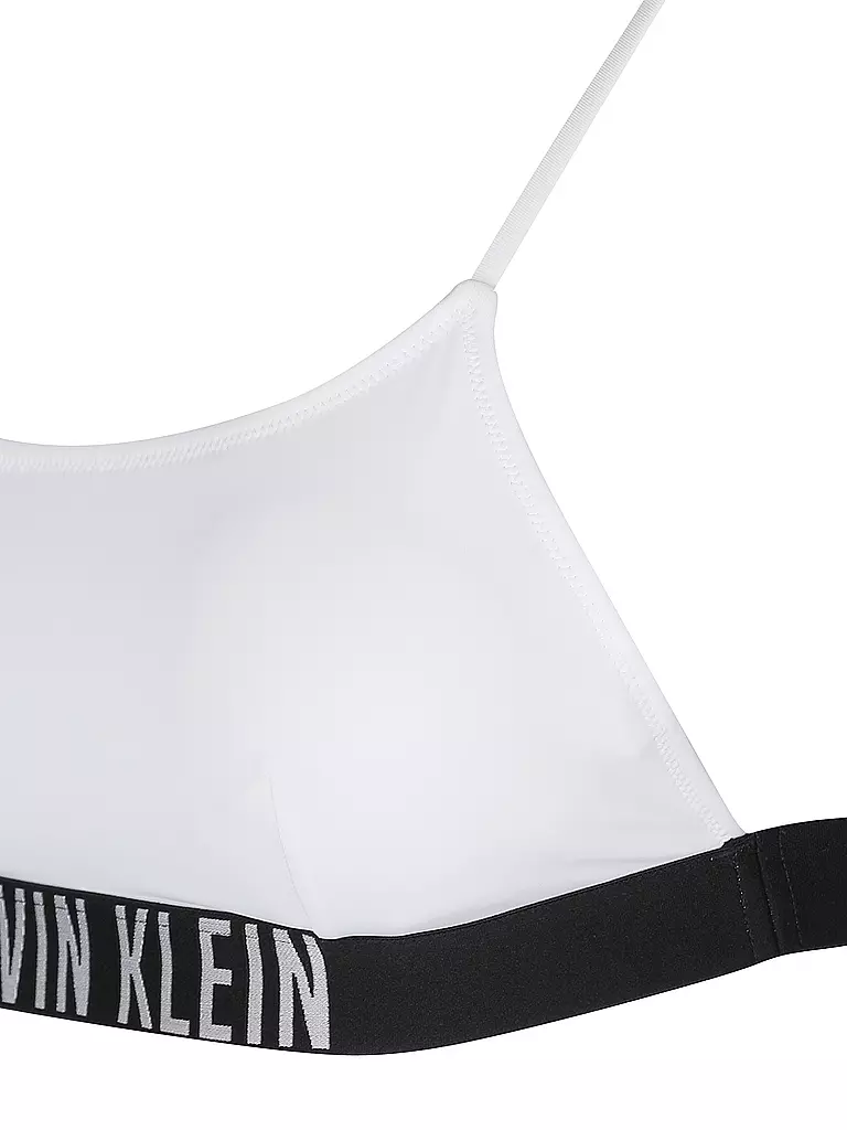 CALVIN KLEIN | Bikini Bralette | weiss