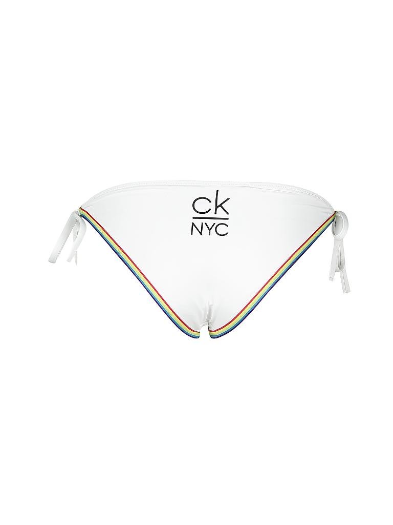 CALVIN KLEIN | Bikini Slip " Rainbow " | weiß