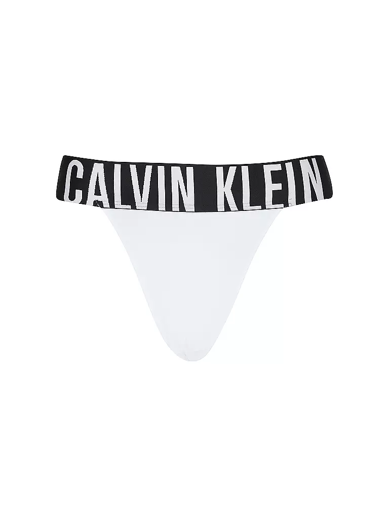 CALVIN KLEIN | Bikinihose - String | weiss
