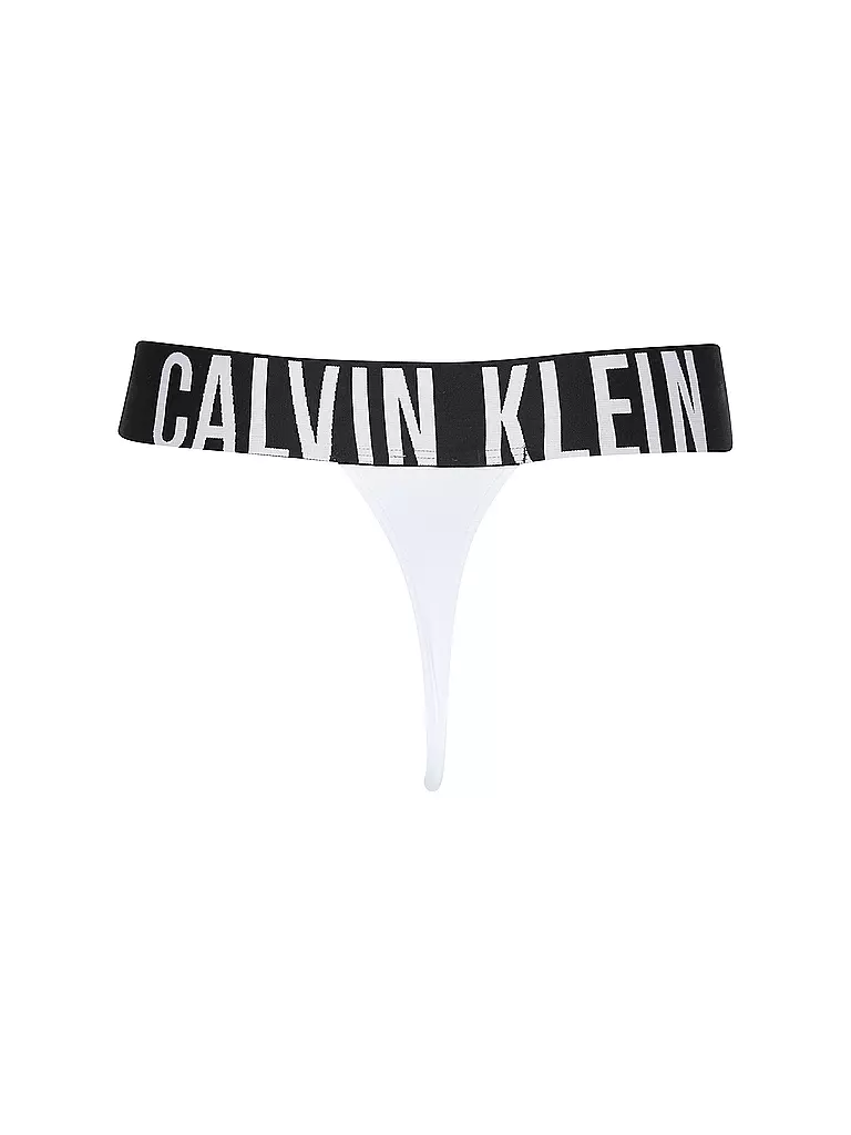 CALVIN KLEIN | Bikinihose - String | weiss