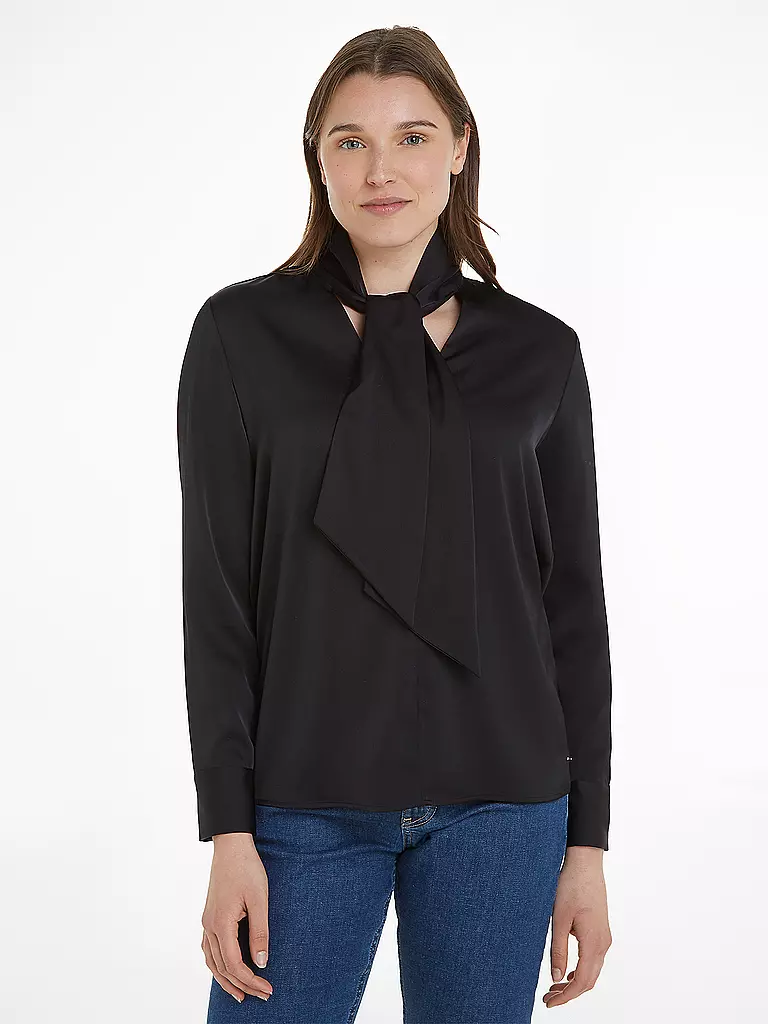 CALVIN KLEIN | Bluse | schwarz