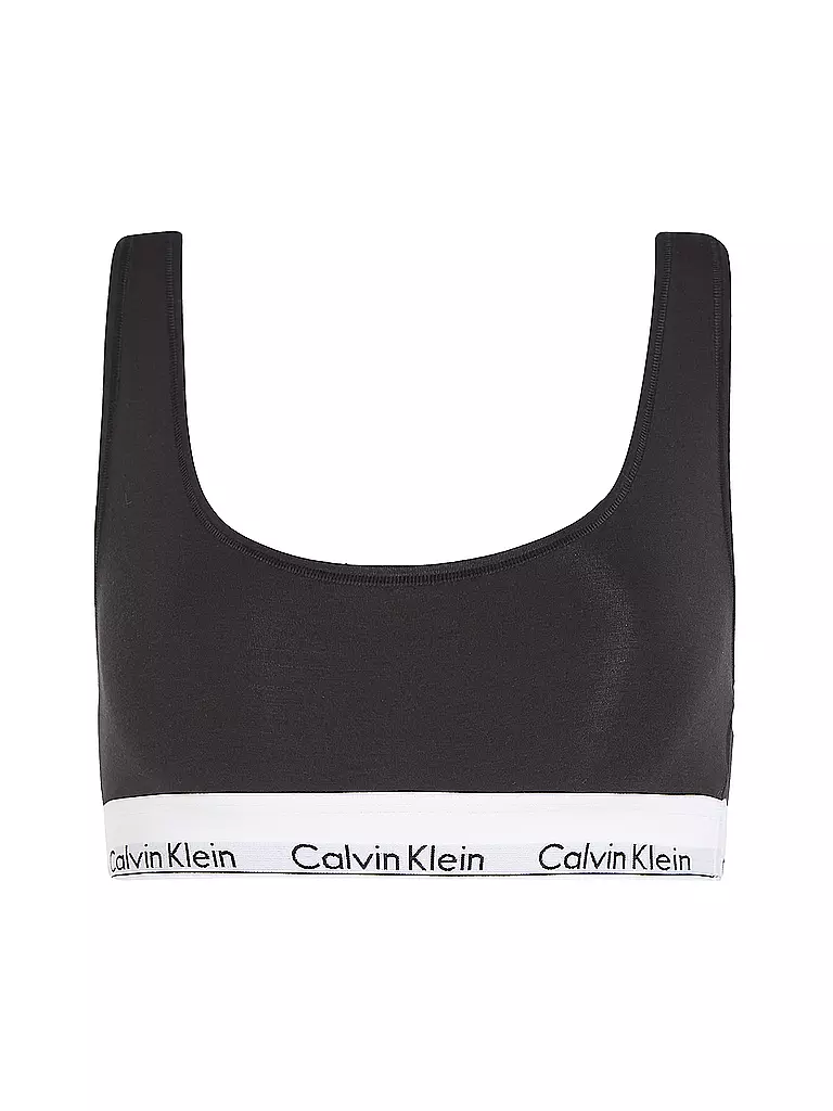 CALVIN KLEIN | Bralette - Bustier MODERN COTTON black | schwarz