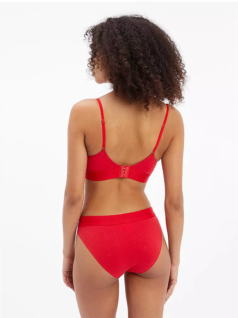 CALVIN KLEIN | Bralette Push Up Red | rot