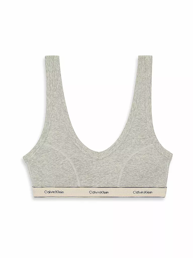 CALVIN KLEIN | Bustier  | hellgrau
