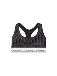 CALVIN KLEIN | Bustier purple | schwarz
