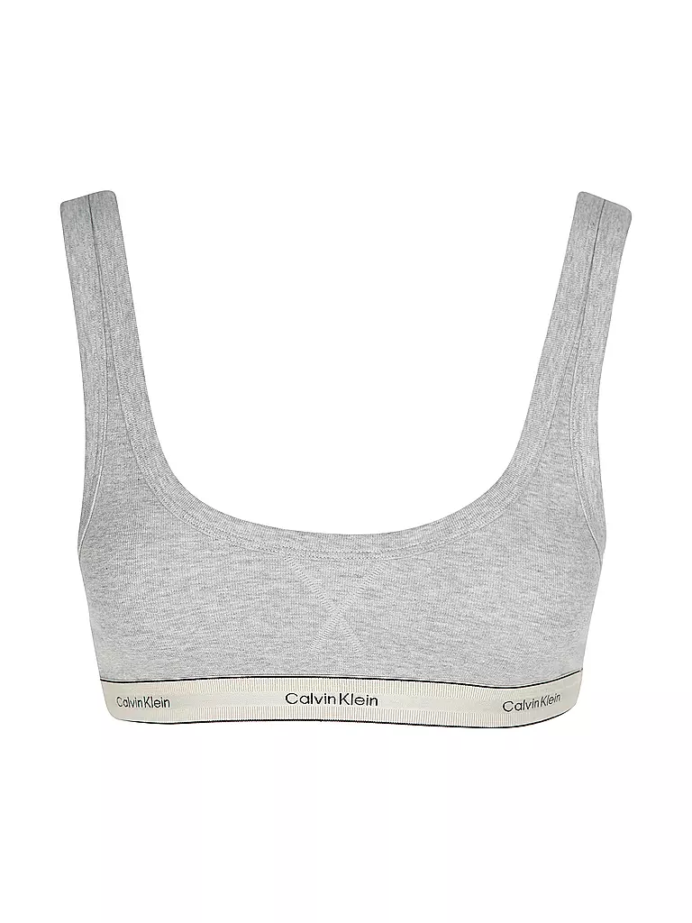 CALVIN KLEIN | Bustier grey | hellgrau