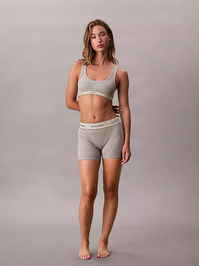 CALVIN KLEIN | Bustier grey | hellgrau