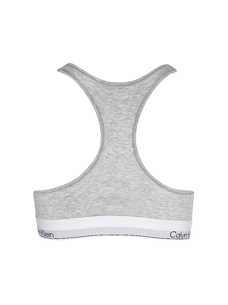 CALVIN KLEIN | Bustier grey | hellgrau