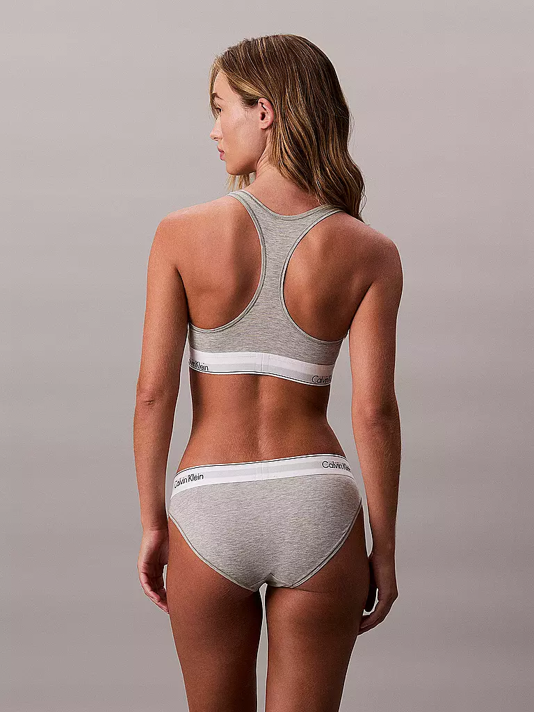 CALVIN KLEIN | Bustier grey | hellgrau