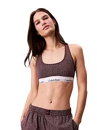 CALVIN KLEIN | Bustier purple | dunkelrot