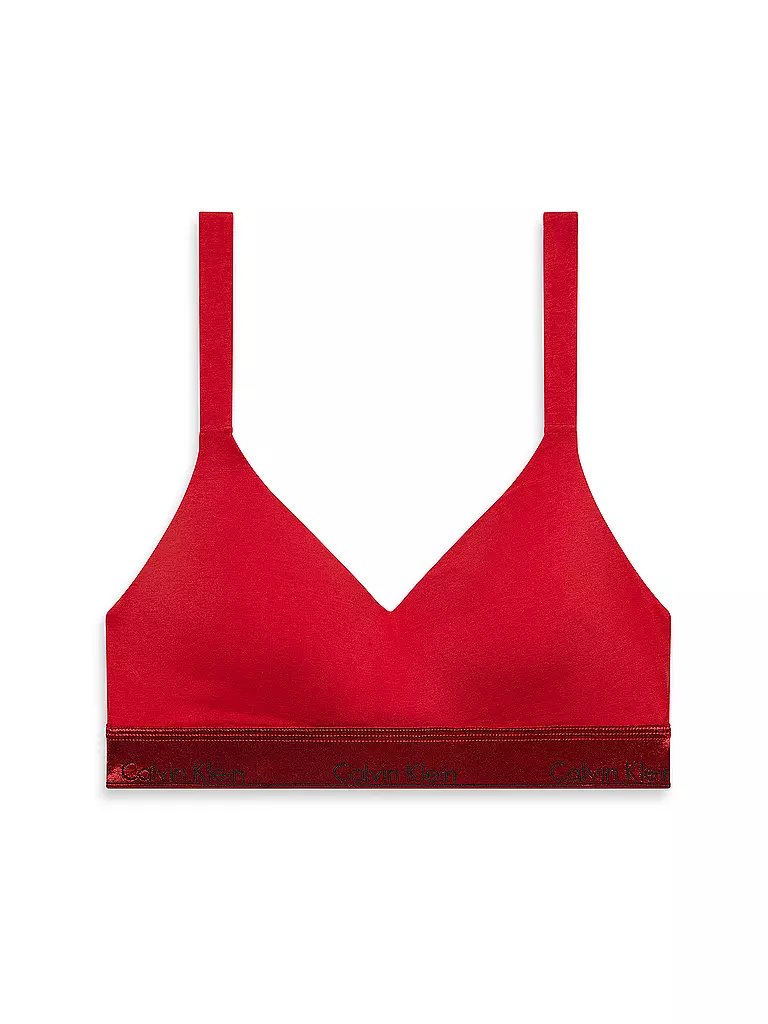 CALVIN KLEIN | Bustier red | Rot