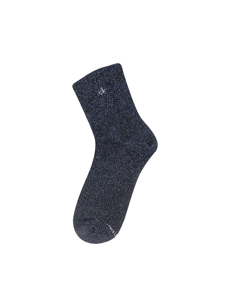 CALVIN KLEIN | Damen-Socken "Glitter" (Navy Peony) | 