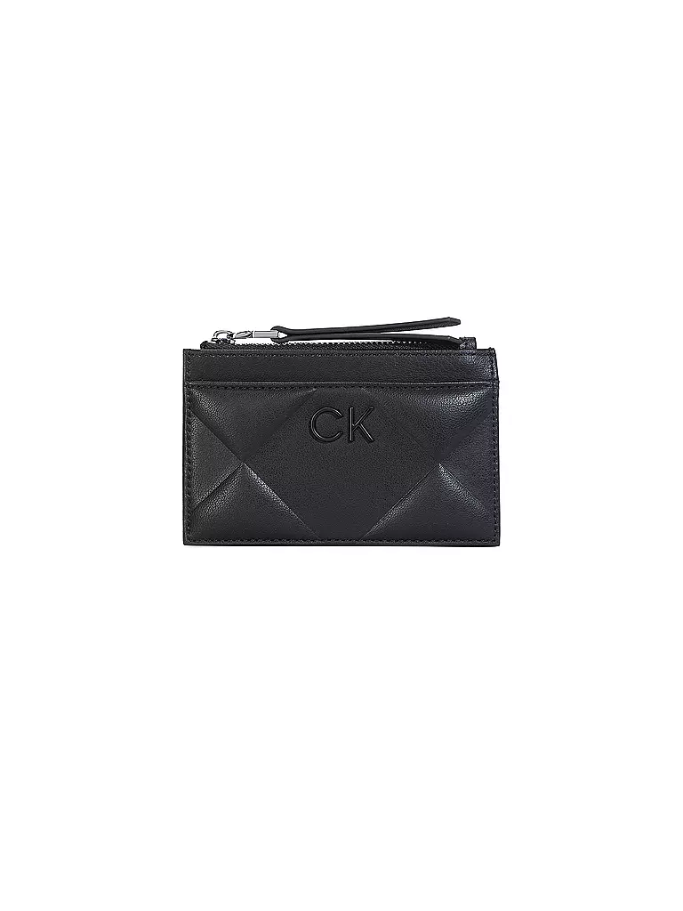 CALVIN KLEIN | Geldbörse - Kartenetui QUILT | schwarz