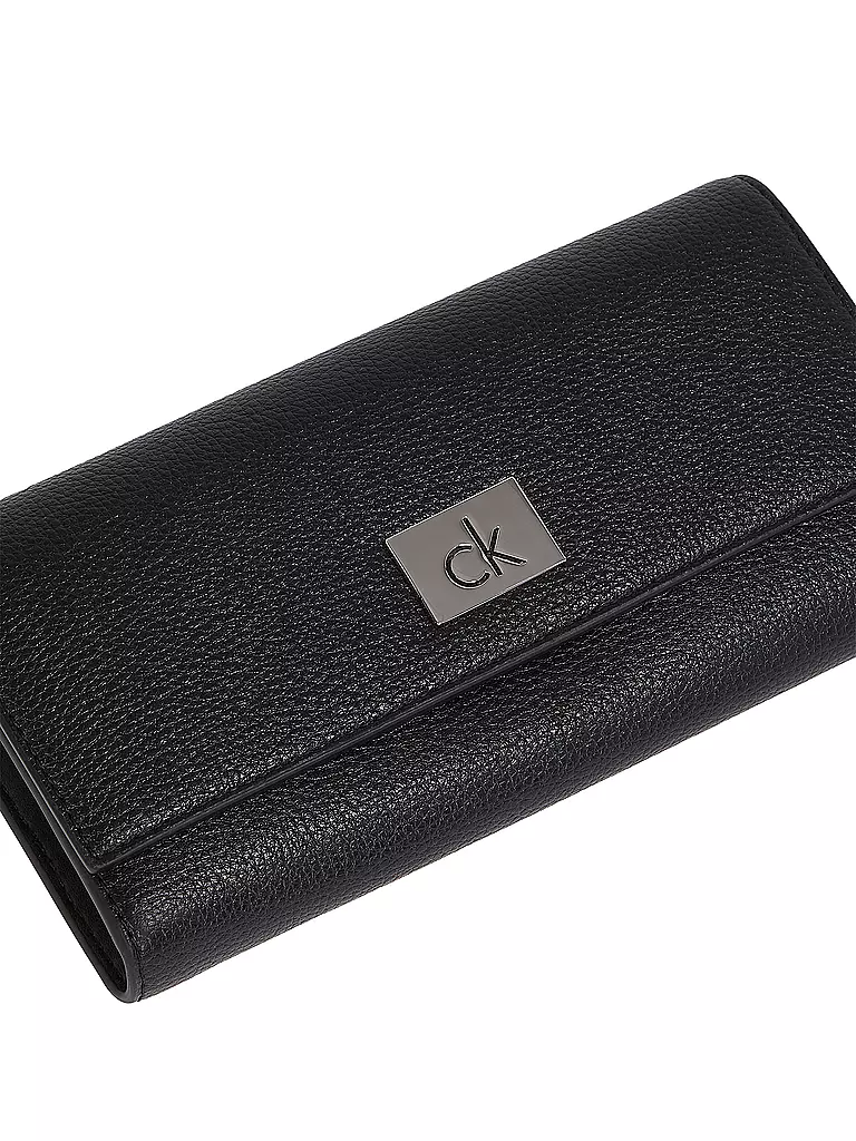 CALVIN KLEIN | Geldbörse CK PLAQUE Large | camel